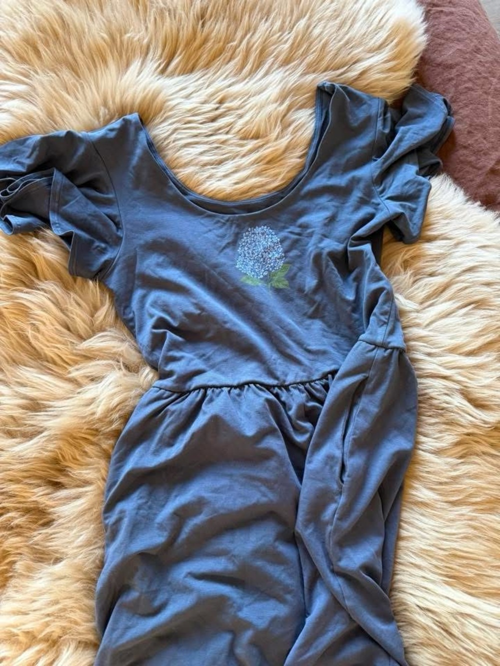 Purusha People — Flutter Sleeve Romper | Medium